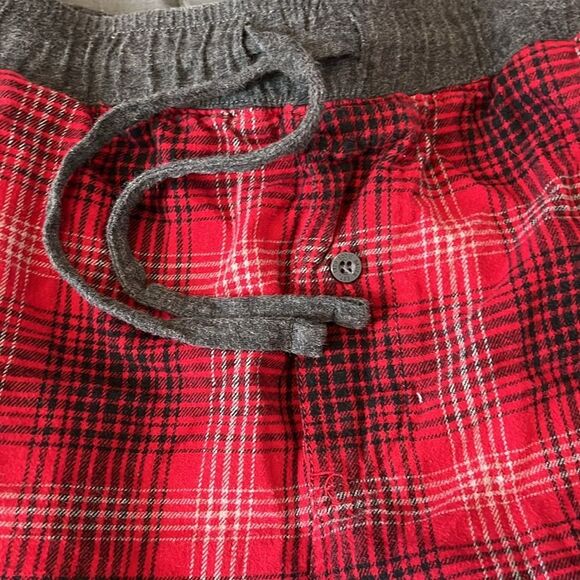 Eddie Bauer Plaid 100% Cotton Lounge Pant Size Large - Picture 2 of 7